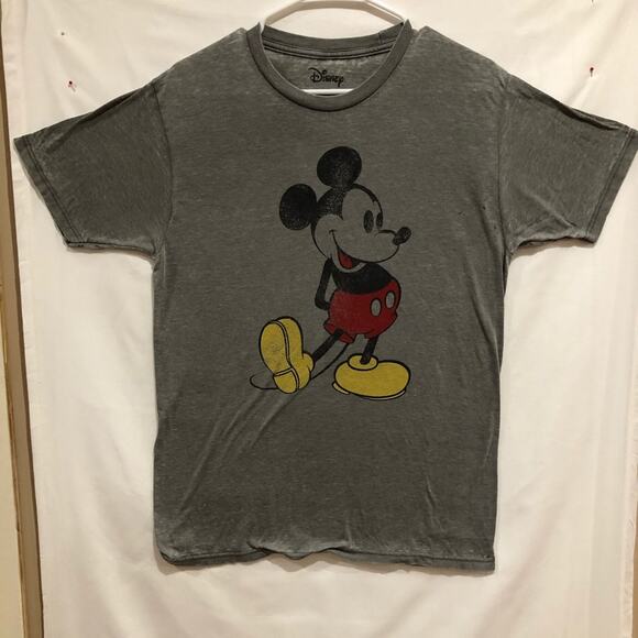 Disney Mickey Mouse distressed tee sz M - Picture 1 of 4